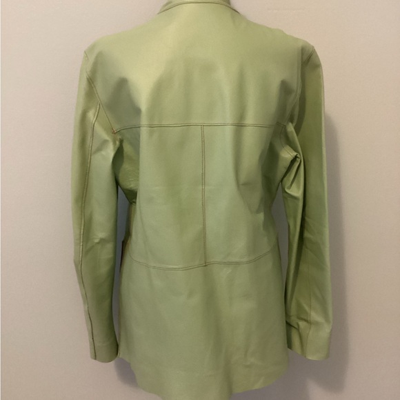 Reversible suade/leather Jacket - Picture 4 of 7